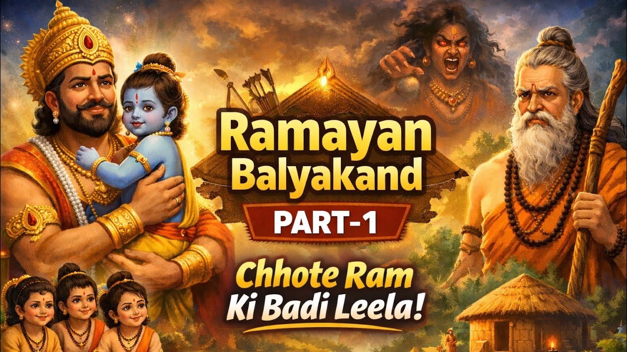 Prabhu Shri Ram ke bachpan ki pavitra aur divya kahani 🙏Ramayan ka pehla aur sabse sundar adhyay – 