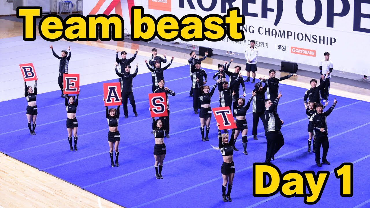 2023 KOREA OPEN CHEERLEADING CHAMPIONSHIPS / team beast coed premier DAY 1
