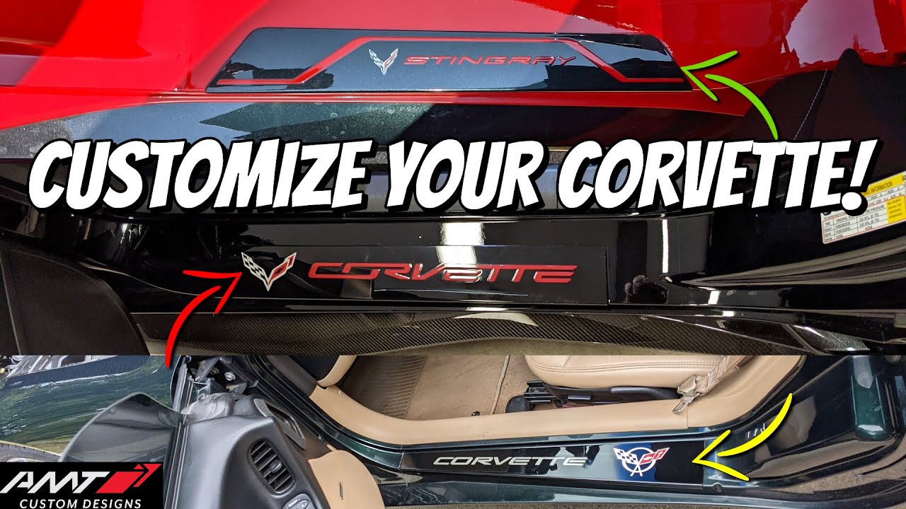 Corvette CUSTOMIZATION thanks to AMT Custom Designs! YOUR car YOUR way!