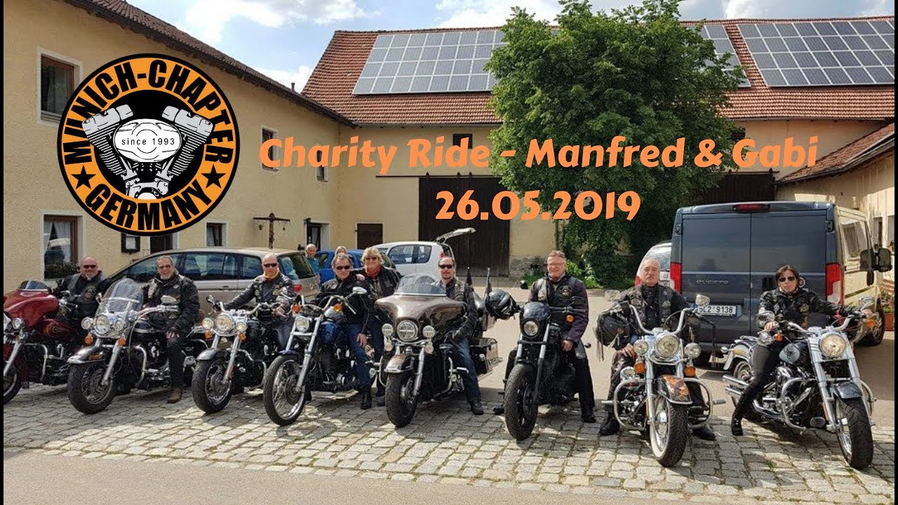 Munich Chapter Charity Ride 26.05.2019