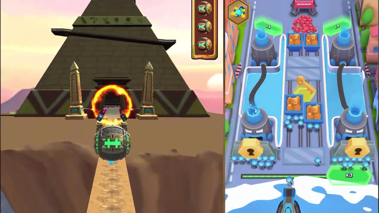 TEMPLE BALL RUN EPIC ROLLING ADVENTURE THROUGH ANCIENT TRAPS! WITH GRUNT RUSH BEST RUNNING 