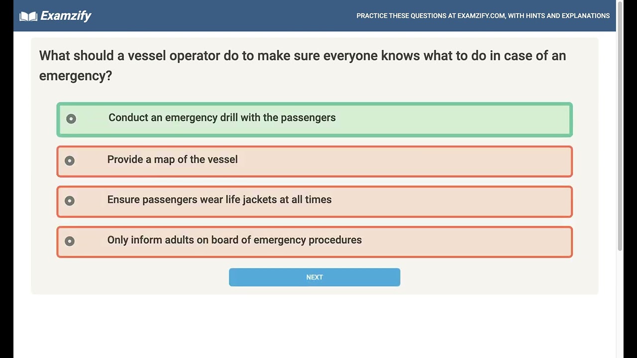 Alabama Boating License Practice Test