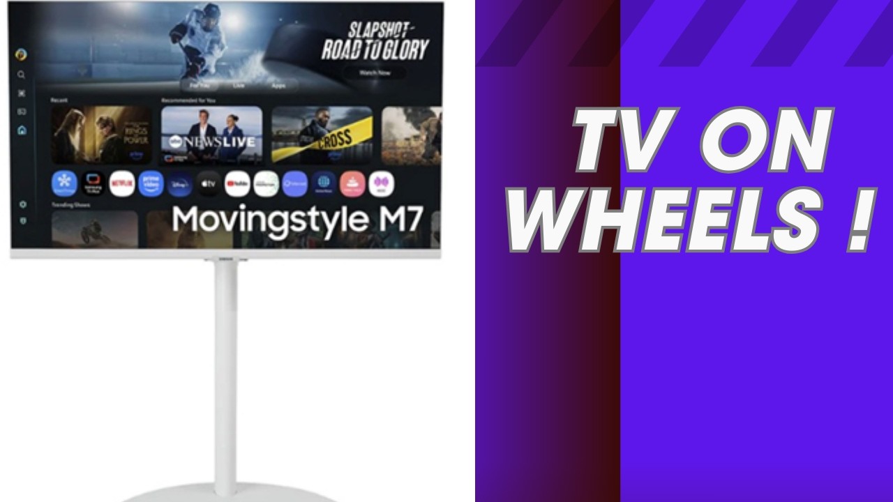 Samsung M7 Smart Monitor Review - Is a TV on Wheels Worth it?