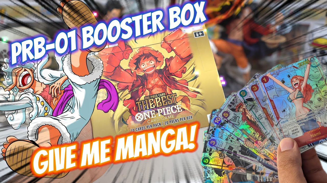 *PRB-01 BOOSTER BOX* WE WILL NOT STOP UNTIL WE SEE A MANGA!