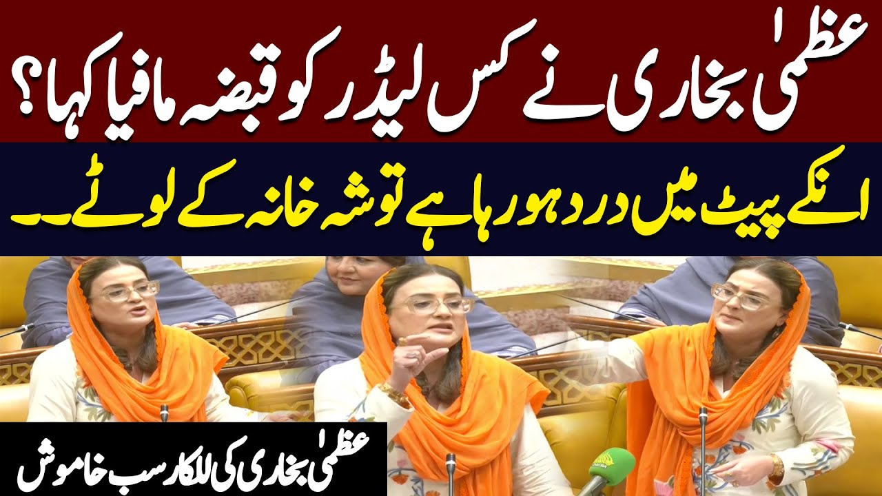 Azma Bukhari's Blasting Speech In Punjab Assembly | Hum News | Pakistan