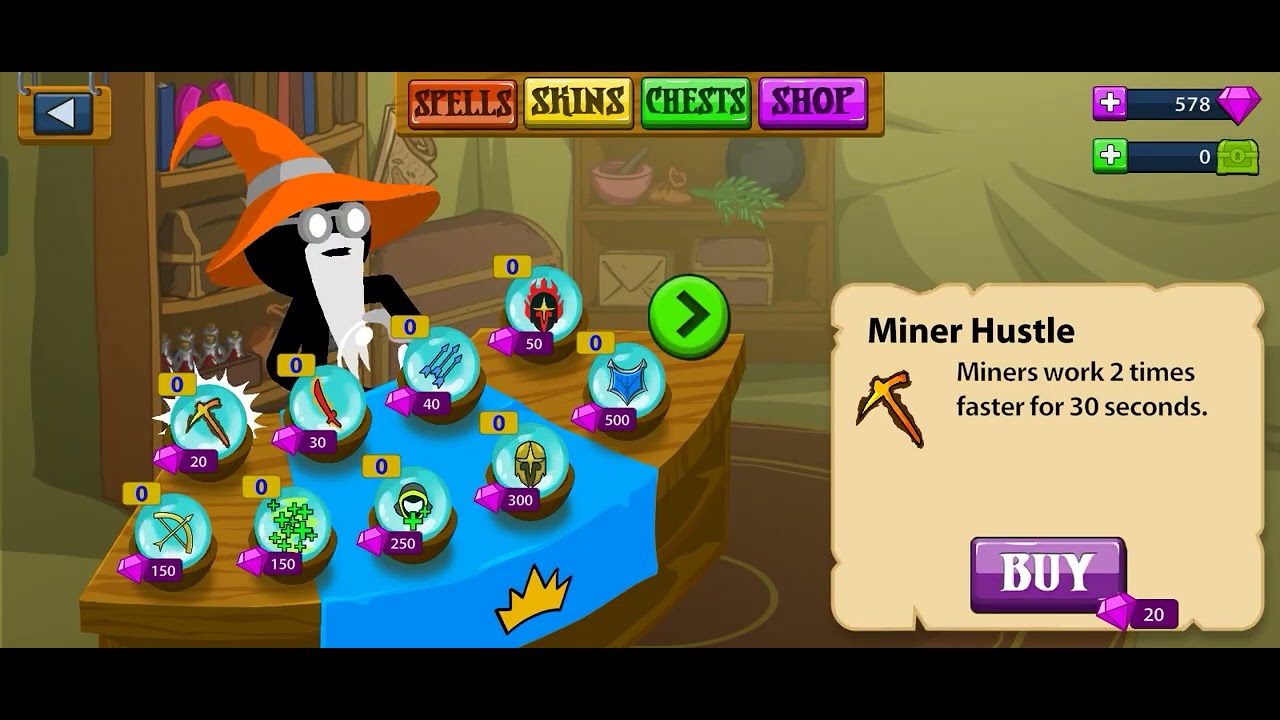 Stick war legacy (it's hard mode btw)