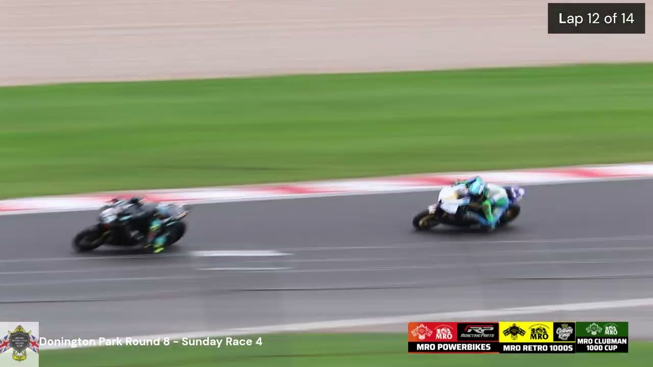 Rd8 Sun Race 4 MRO Powerbikes — мотогонки Bemsee 2025 — Донингтон-парк, 19 октября 2025 г.