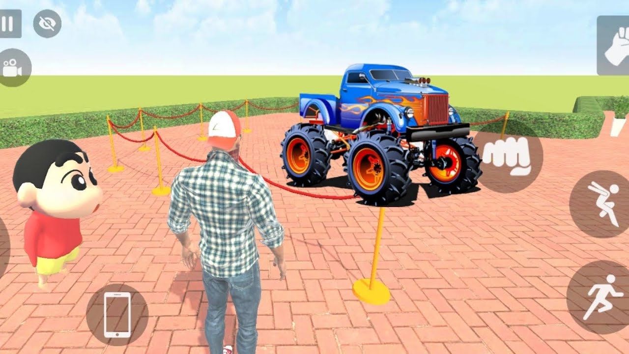 💥🥳Franklin Puchase Modified Monster Truck For Sinchan💥🤩 Indian Theft Auto😱