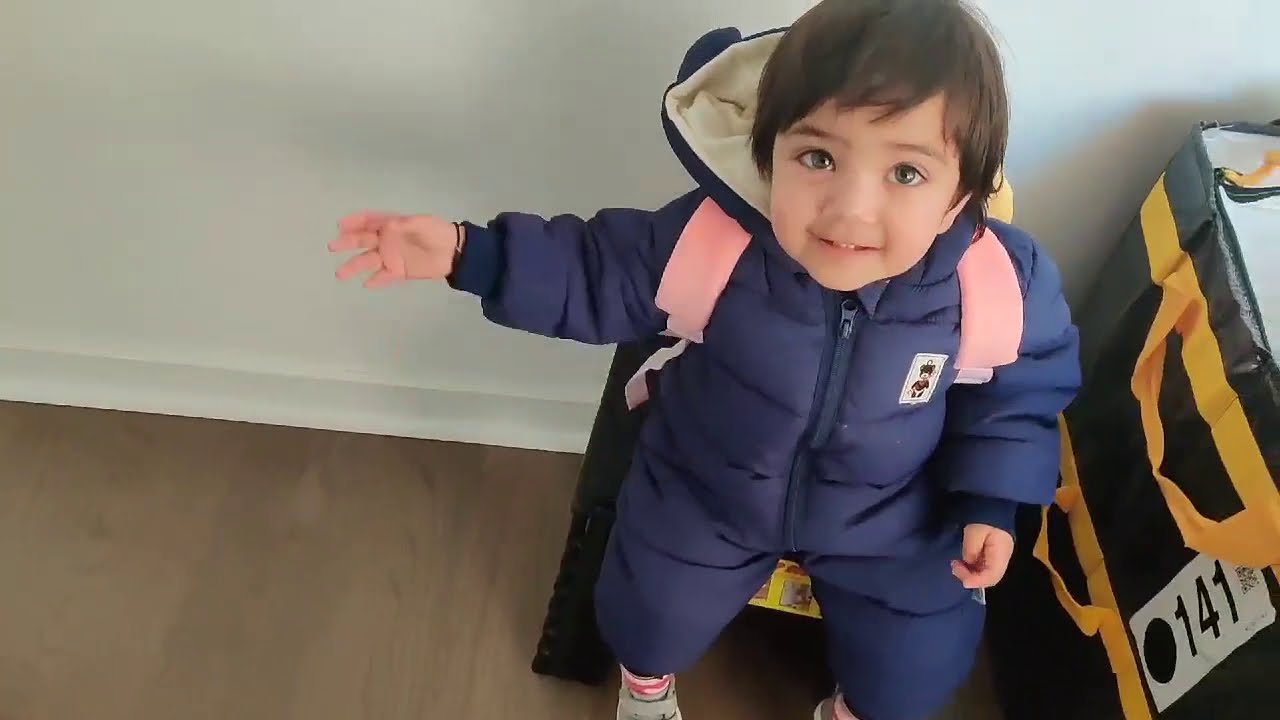 Baby Day out - Trip to Time - Square New York