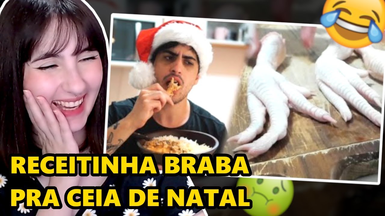 CATIA REAGE A OROCHINHO cozinhando strogonoff de pé de galinha