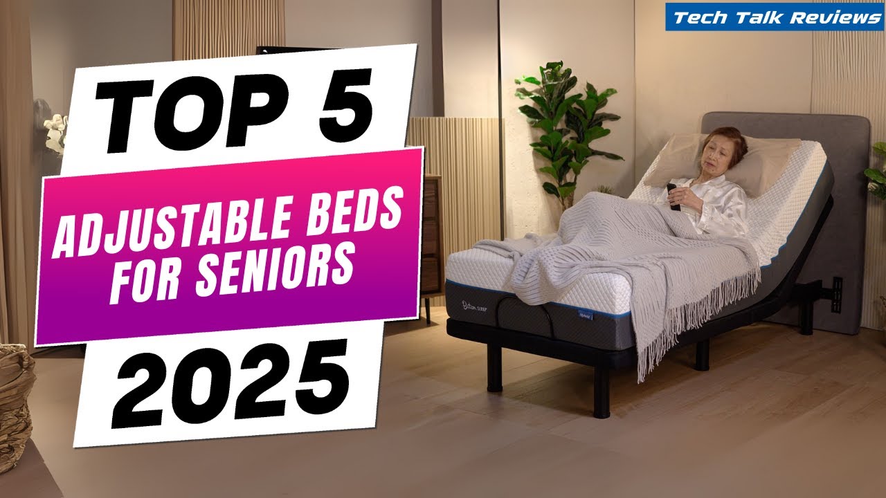 Top 5 Best Adjustable Beds for Seniors 2025 | Comfort & Support Tailored for You