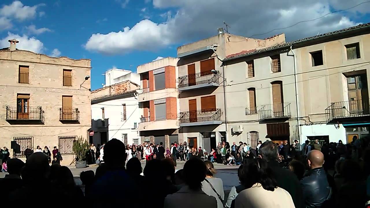 El miracle de San Blai en Montaverner 2013.
