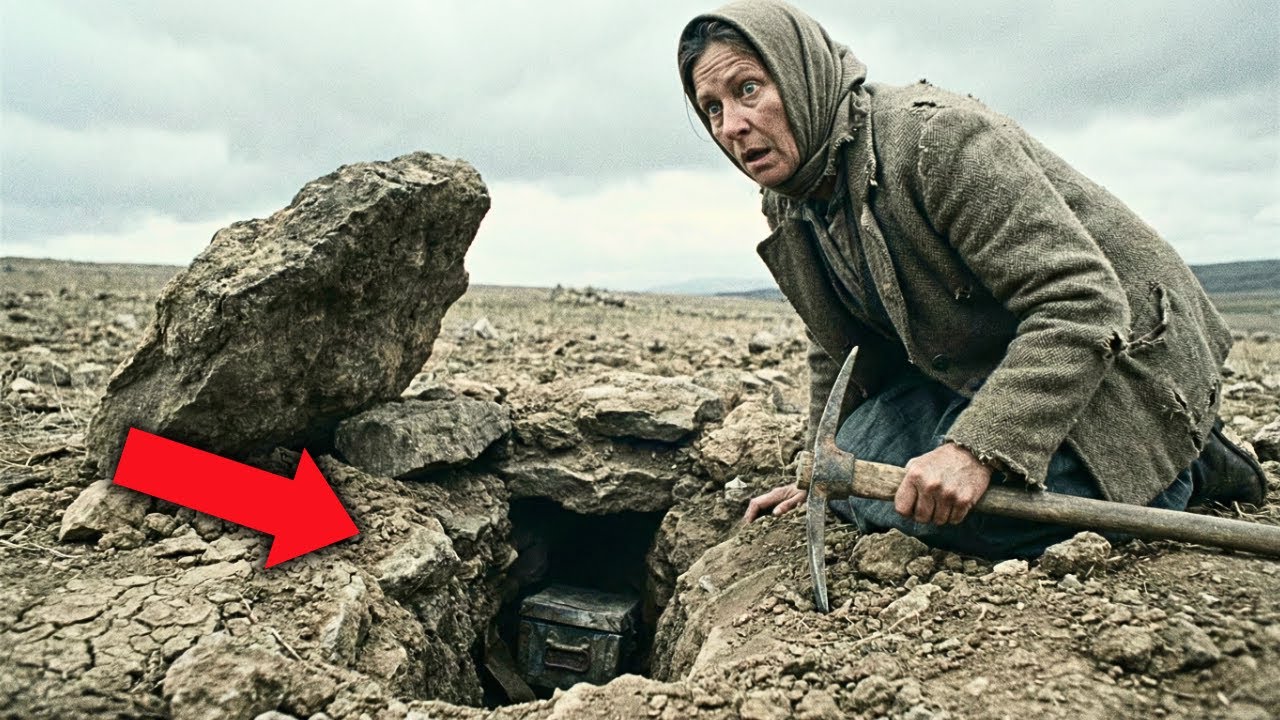 La Viuda Recibió Una Tierra Inútil Llena De Rocas — Pero Al Golpear El Suelo Oyó Un Eco Muy Extraño.