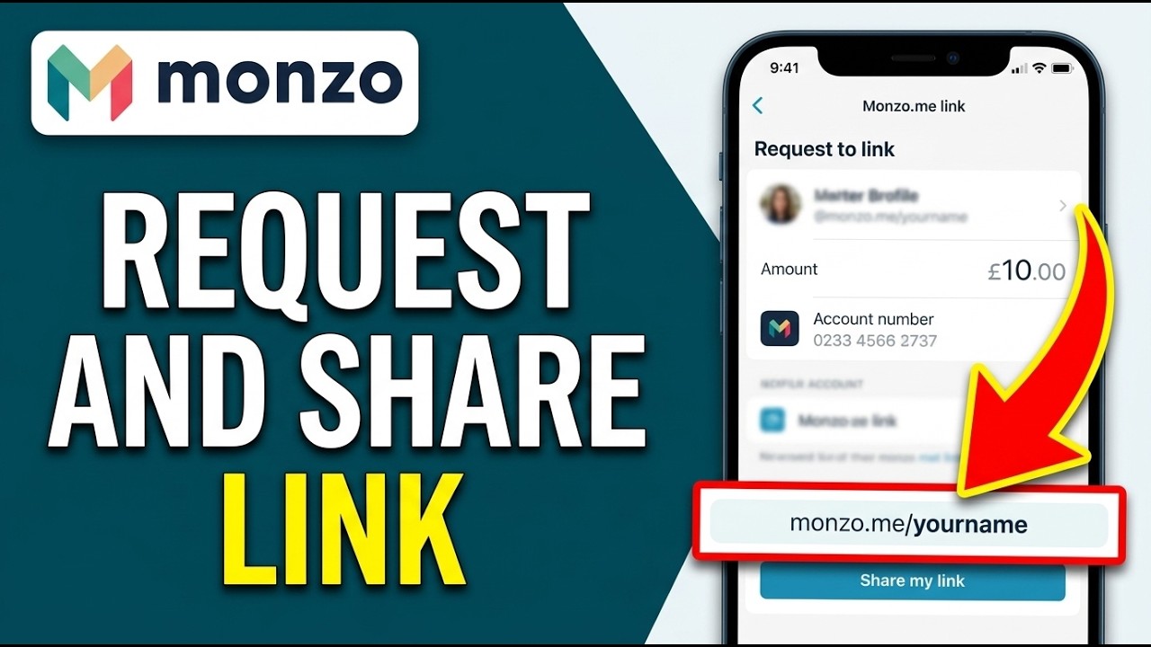 How to Request and Share Monzo.Me Link 2026 (Monzo Guide)