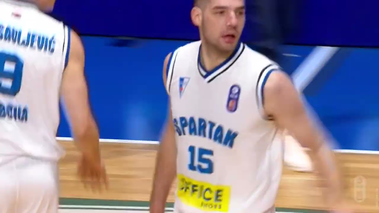 Marko Tejić blocks anything that comes his way! (Spartak Office Shoes - Borac WWIN, 13.11.2023)