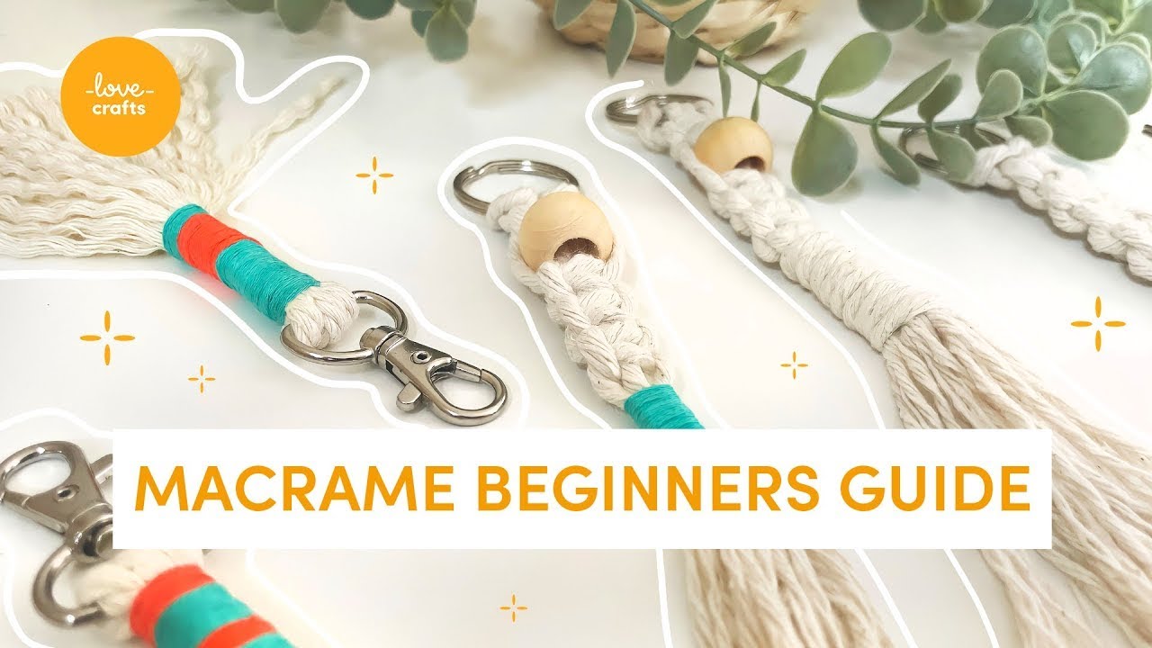 Macramé for BEGINNERS | Easy Macramé Knots