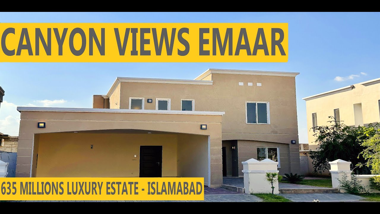 Sun-Facing 𝟏.𝟐 𝐊𝐀𝐍𝐀𝐋 Villa for Sale in EMAAR Islamabad | 5 Bdr | Peaceful Community 🏡🌞