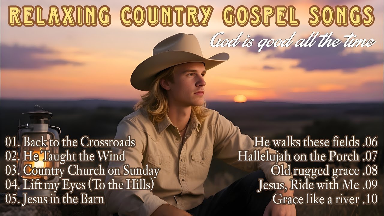 🙏 RELAXING COUNTRY GOSPEL SONGS 🔥 