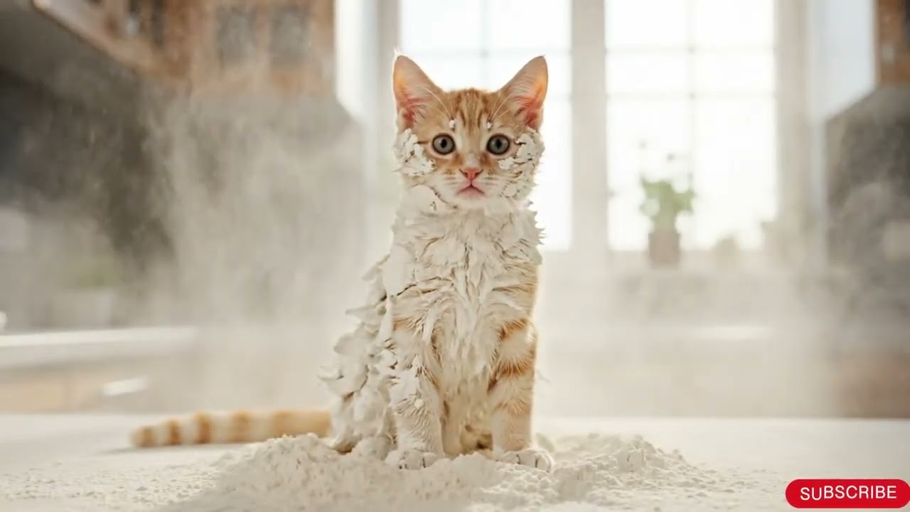 Every little kitten thinks they’re fearless… until they miss home #NaughtyKitten #CuteCatStory 