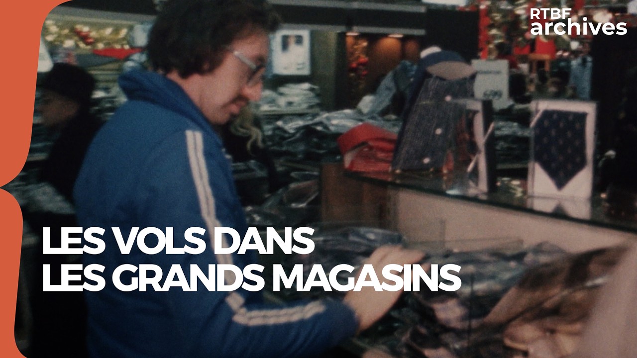 Les vols dans les grands magasins en 1976 - RTBF archives