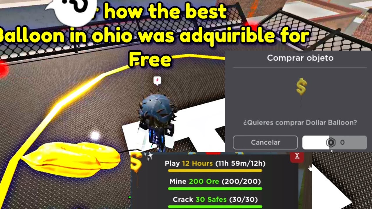 BACK TO WHERE I GET MY DOLLAR BALLOON IN ROBLOX-(OHIO)