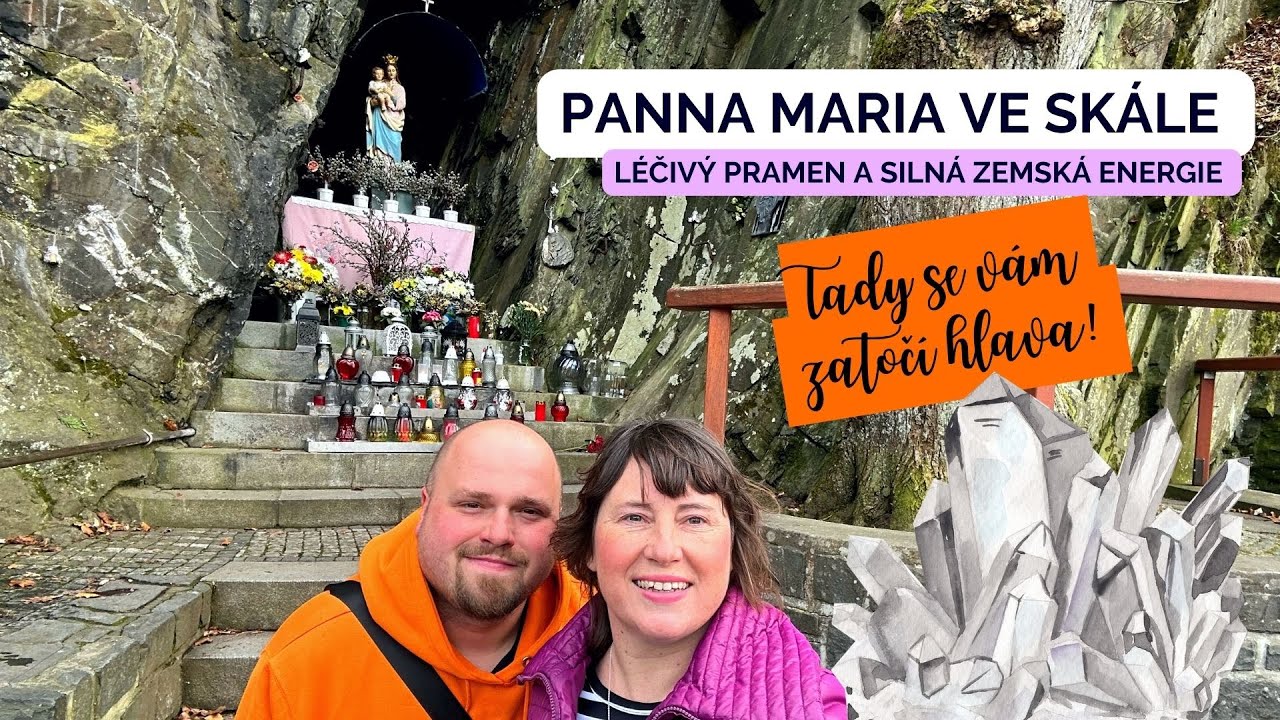 Z energi&iacute; tady se n&aacute;m zatočila hlava! Panna Maria ve Sk&aacute;le Sp&aacute;lov | Ava Brožov&aacute; & Ondřej Brož VLOG