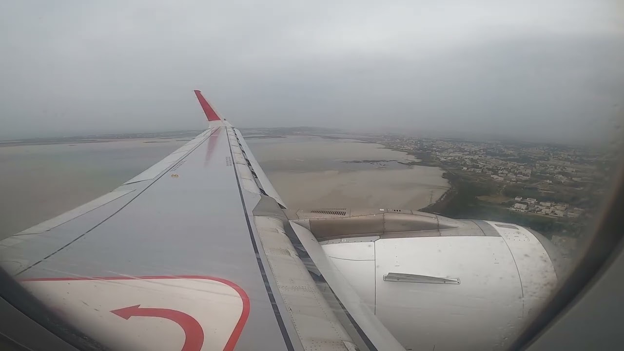 Tunisair TAR247 | Tunis-Carthage DTTA | Landing RWY 19 | Airbus A320neo TS-IMX