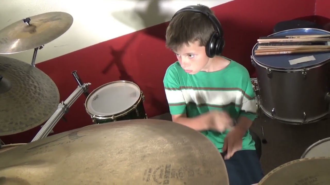 Hayden Porter - Livin' on a Prayer - Bon Jovi - Drum Cover