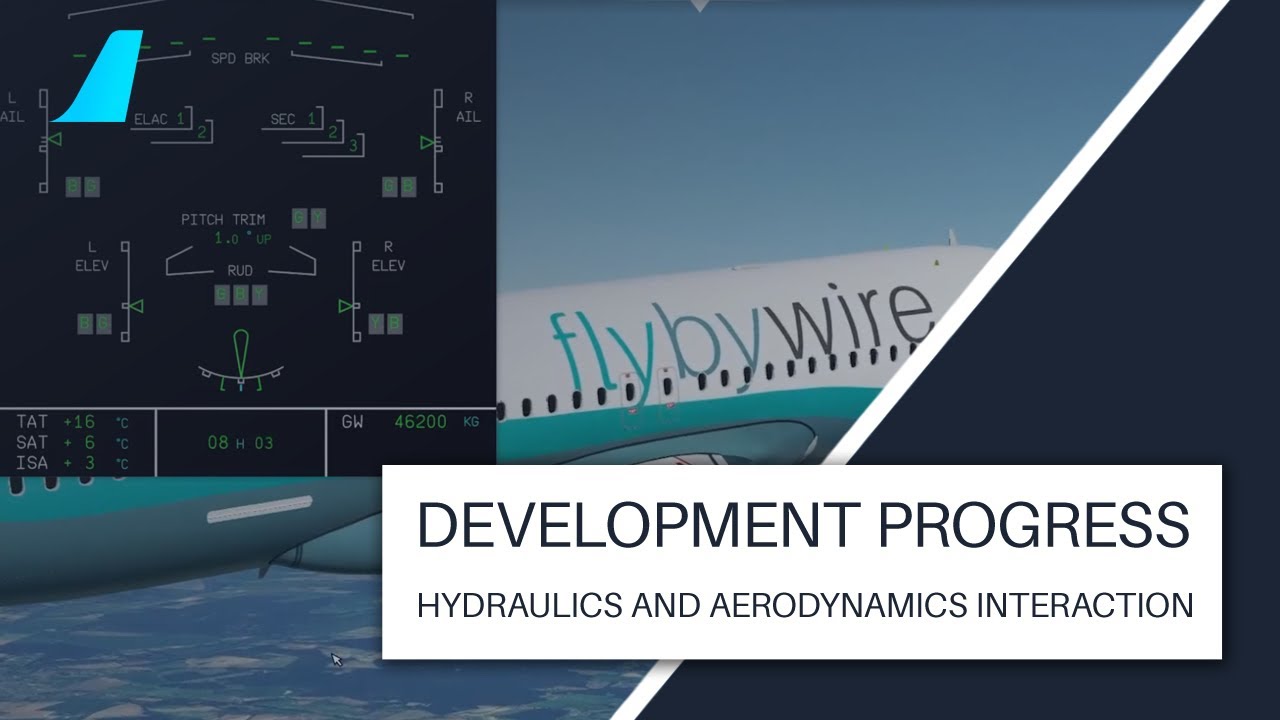 FBW A32NX | Hydraulics and Aerodynamics Interaction