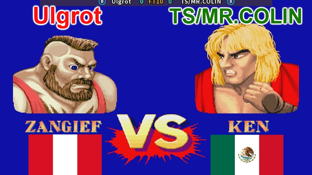 Street Fighter II': Champion Edition - Ulgrot vs TS/MR.COLIN