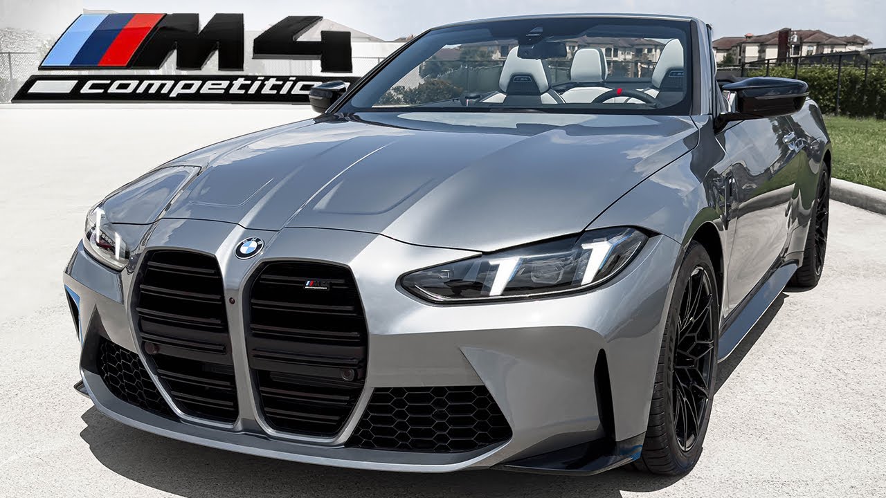 2025 BMW M4 Competition Convertible LCI - Sound, Interior and Exterior
