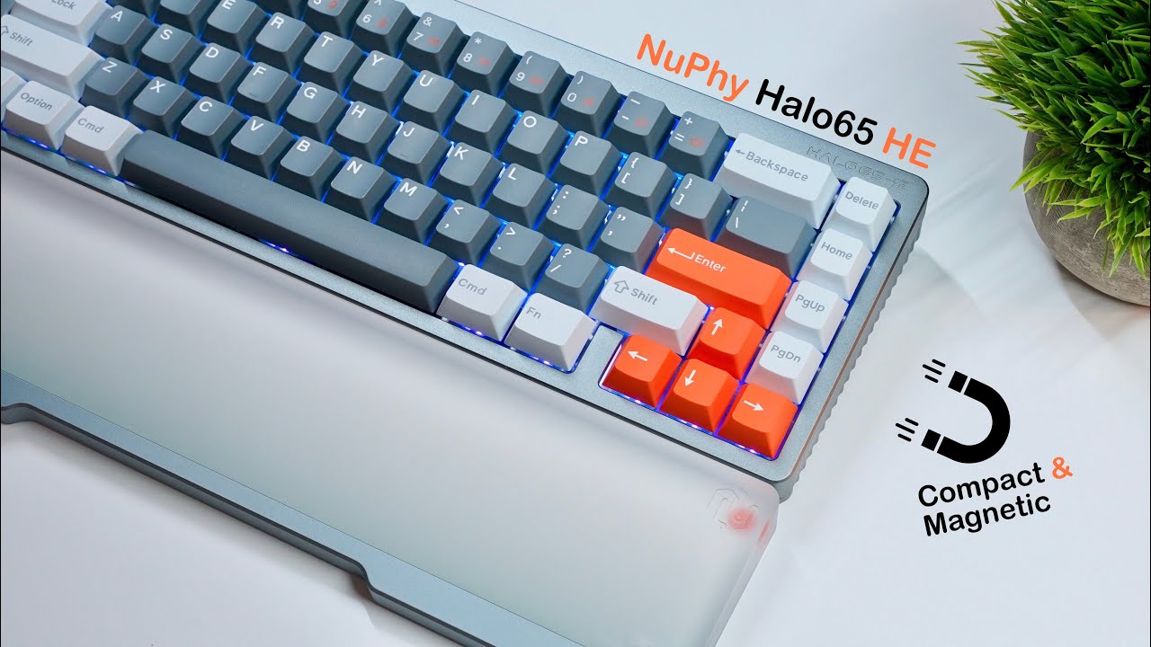 NuPhy’s First Halo Magnetic Keyboard: Halo65 HE