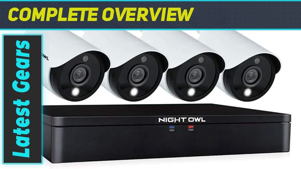 Система видеонаблюдения Night Owl CCTV для дома: лучшие проводные камеры с функцией обнаружения ч...