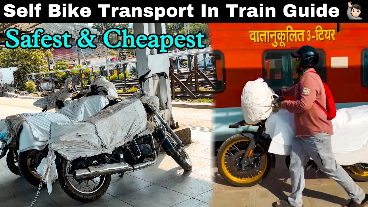 How to parcel bike In train Guide Vlog 19