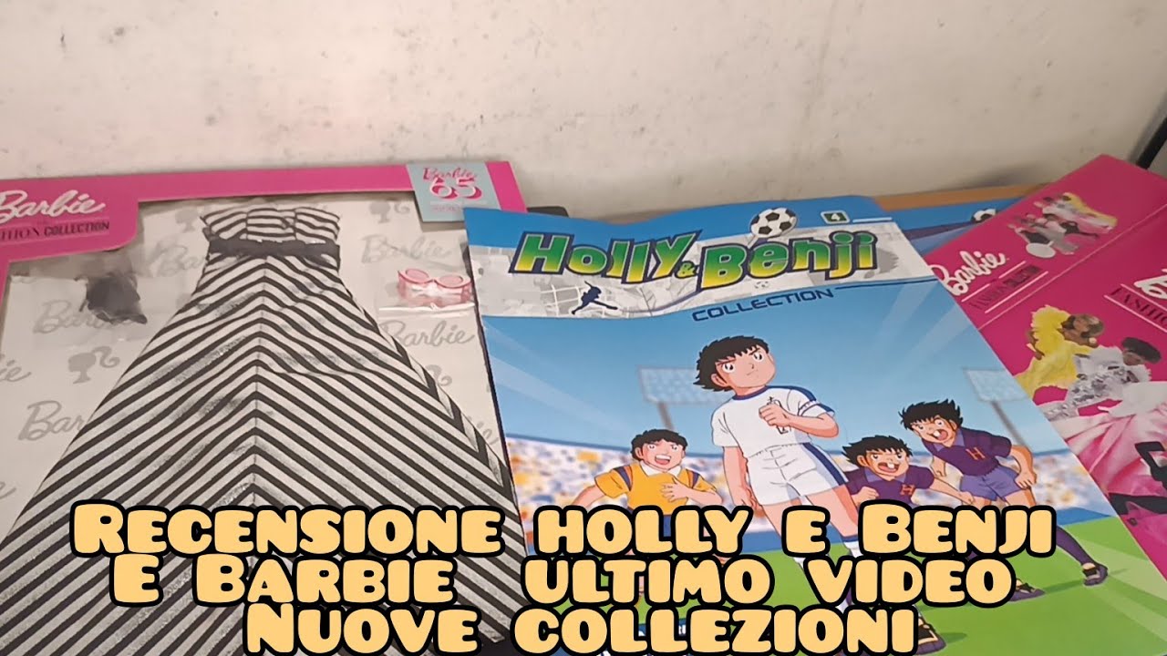 Holly e Benji vs Barbie vestiti chi vincerà? #maschi vs #femmine recensione edicola #rbaitalia