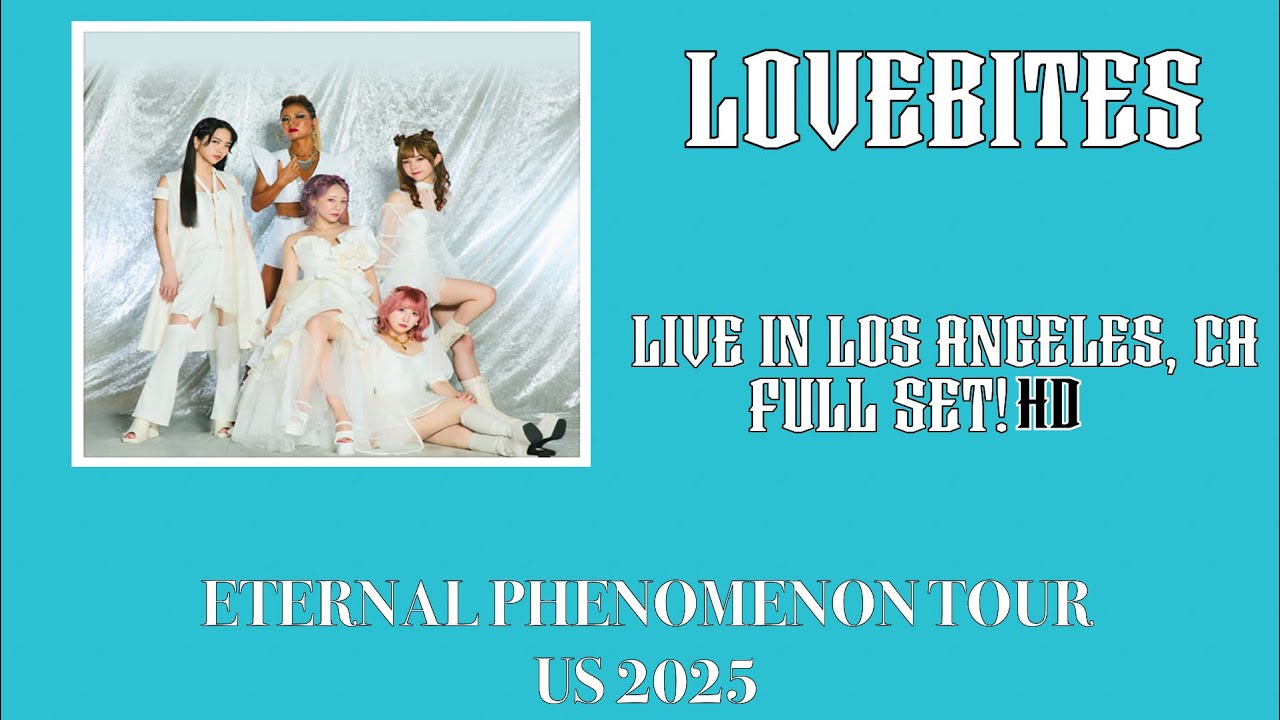 LOVEBITES - ETERNAL PHENOMENON TOUR US 2025 - THE VERMONT HOLLYWOOD - LOS ANGELES, CA - 11/15/25