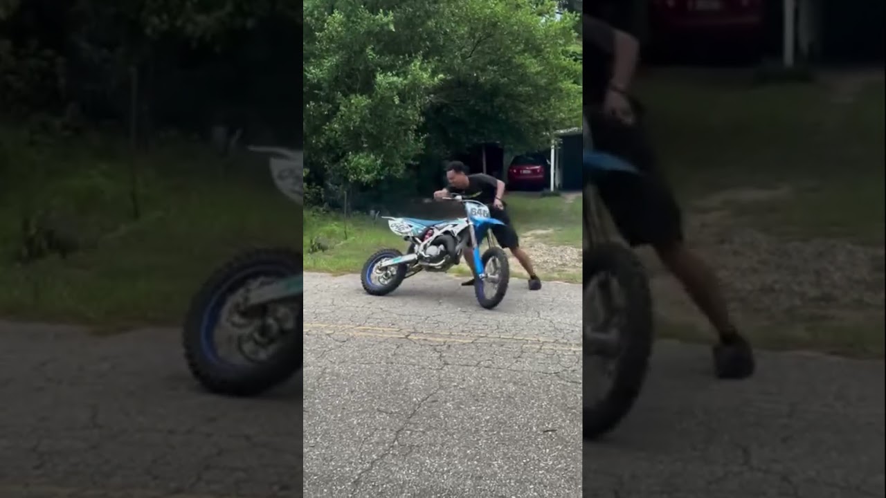 Going Crazy on TM Racing 85 #shorts #dirtbike