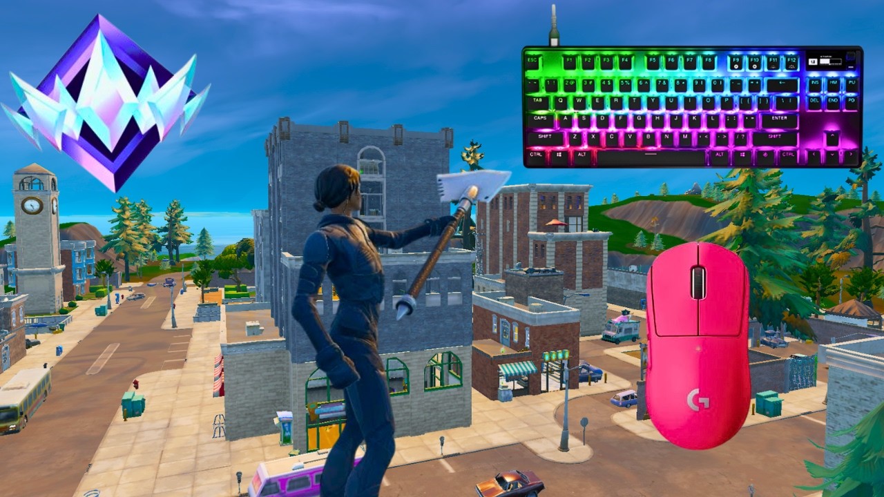 Fortnite Unreal Ranked Reload | Keyboard & Mouse Gameplay | 240 FPS  | 4K