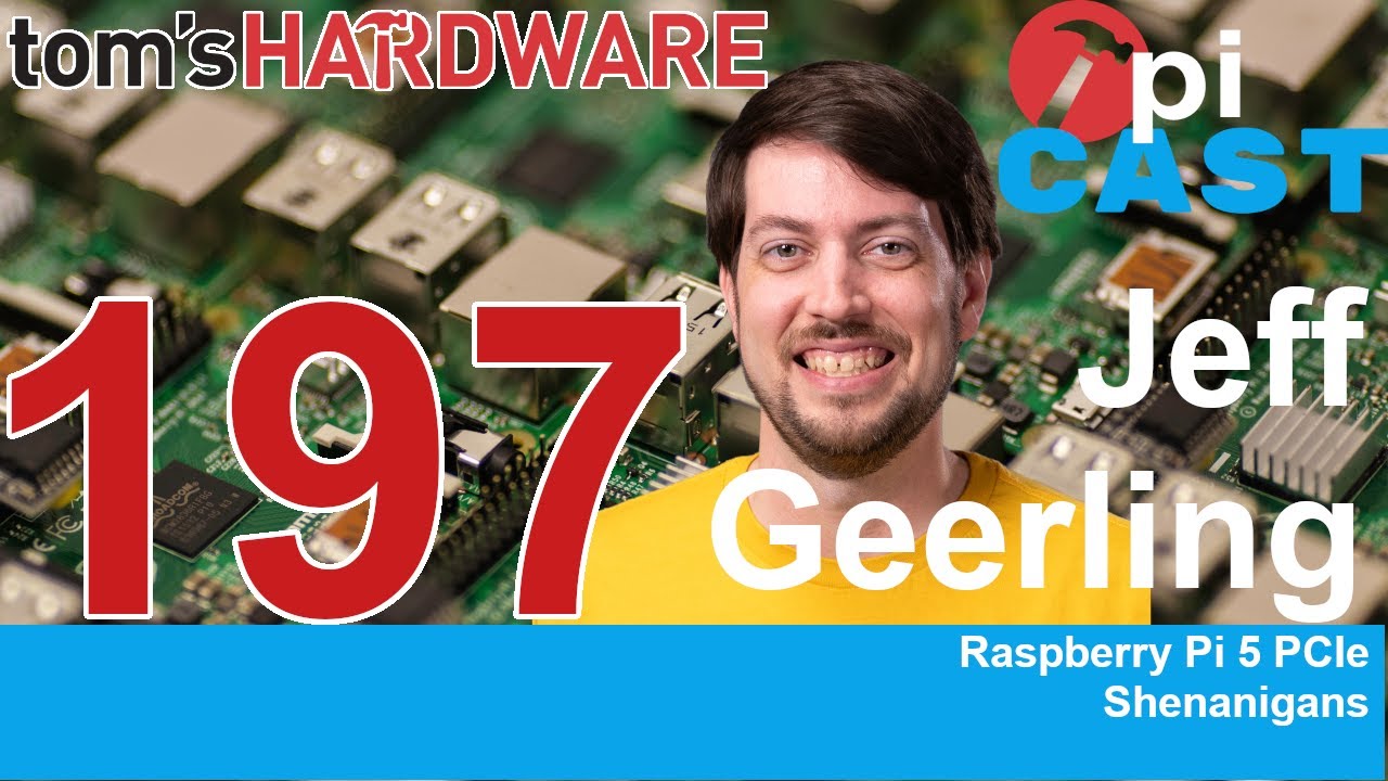The Pi Cast (11/26): Jeff Geerling's Raspberry Pi 5 PCIe Shenanigans