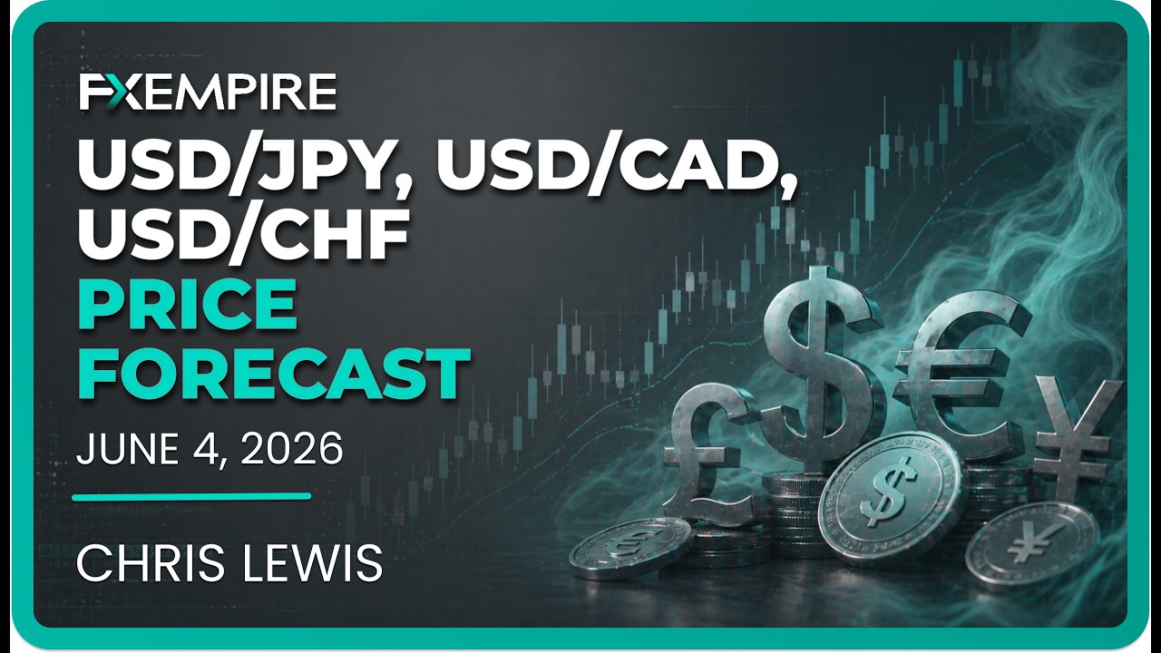 Прогнозы цен USD/JPY, USD/CAD и USD/CHF, технический анализ (4 июня): USD немного скорректируется