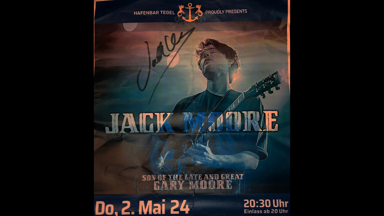 MOORE PLAYS MOORE - Gary Moore Tribute feat. Jack Moore - Konzertabend in der Tegeler Hafenbar