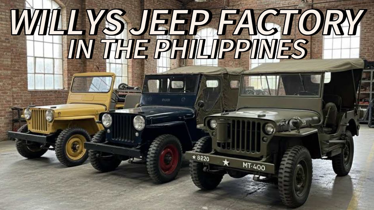 Inside the Willys Jeep Factory in the Philippines