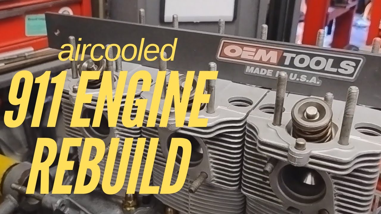 Porsche 911 Engine Rebuild 3.2 to 3.4