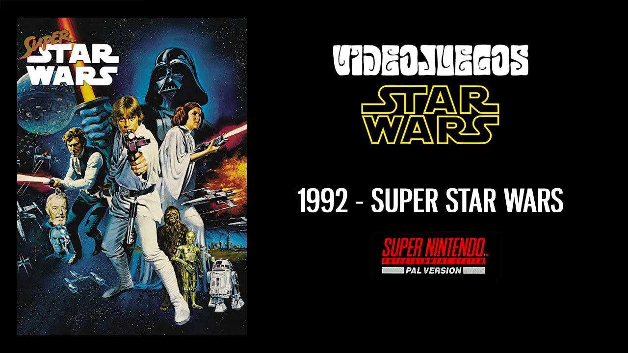 1992 - SUPER STAR WARS  |  Super Nintendo  | Juego Completo