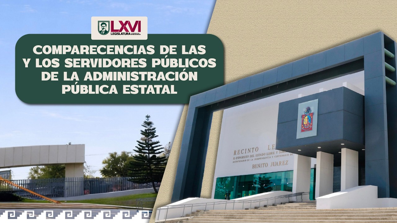 🔺#EnVivo | Comparecencia del Titular de la Secretaría de Gobierno de Oaxaca