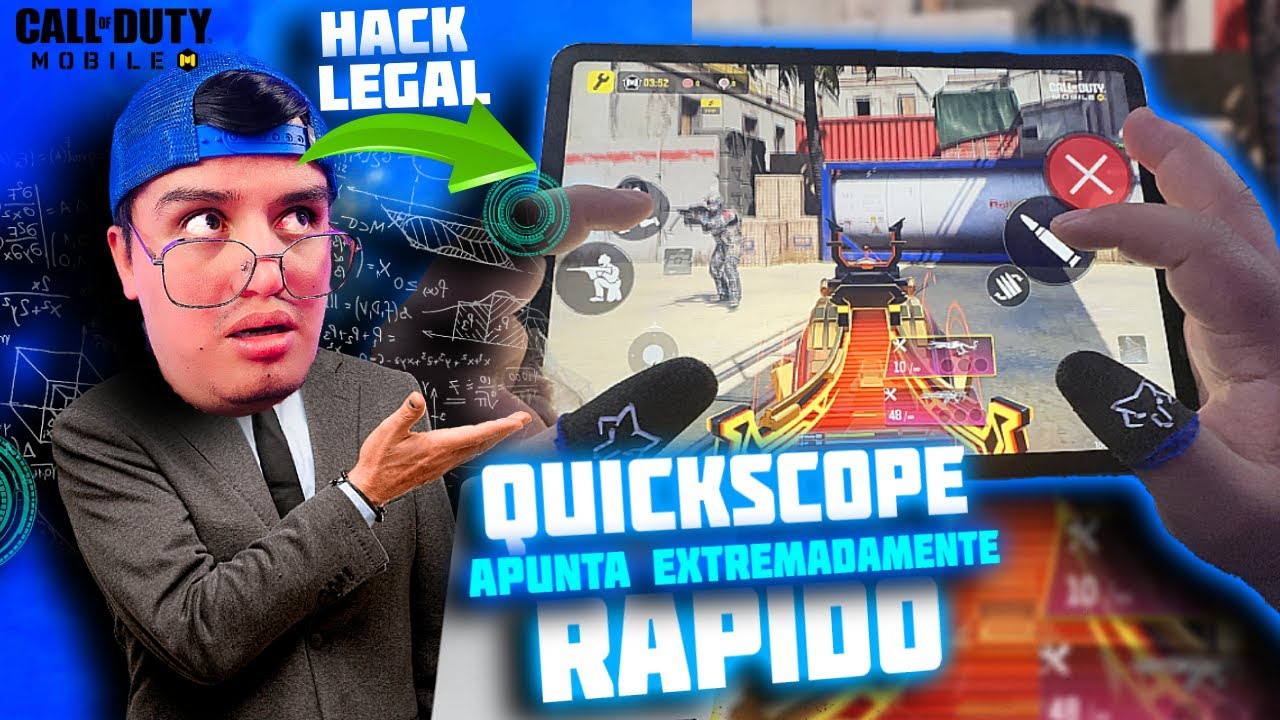 ✅ COMO HACER EL QUICKSCOPE MAS RAPIDO CON ESCOPETA EN COD MOBILE