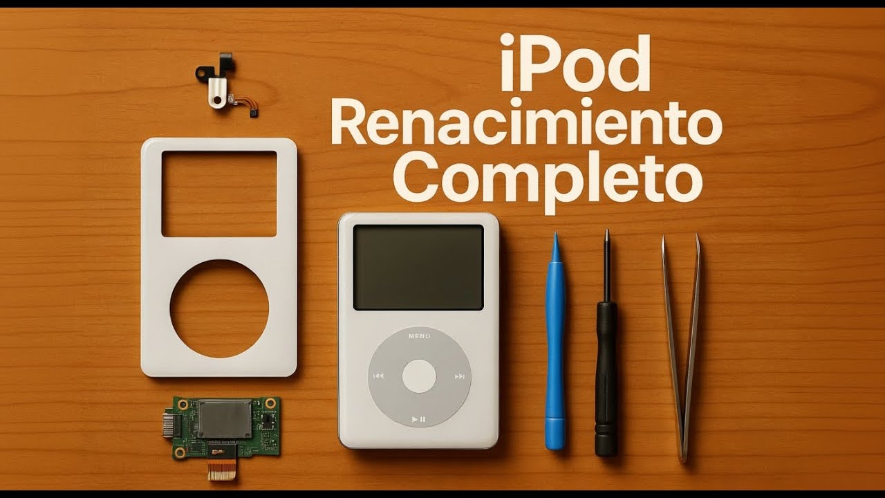 Reviví mi iPod clásico en pleno 2025 | Reparación completa paso a paso.