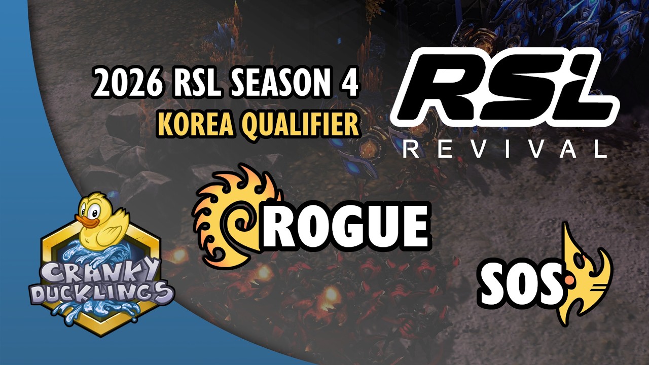 Rogue vs sOs - ZvP | 2026 RSL Season 4: Korea Server Qualifier | StarCraft 2 Tournament