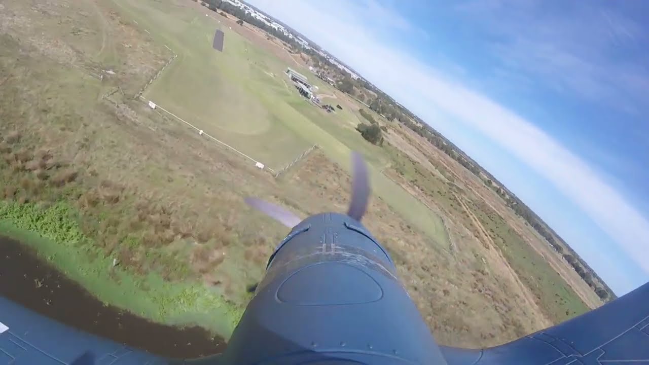 RC F4U-4 Corsair drilled glide rates: Flight Fourteen