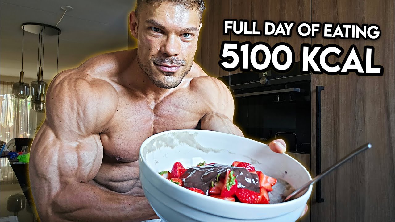 Alles Wat ik Eet Als Professioneel Bodybuilder - FULL DAY OF EATING #wesleyvissers